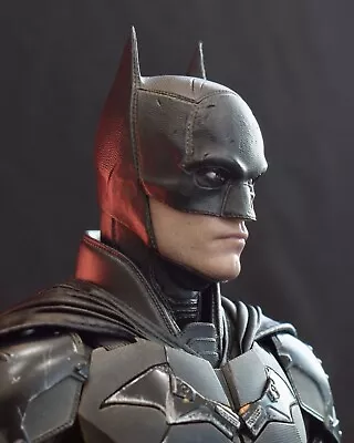 ACCESSORY ONLY- PAINTED Collar Replacement For Hot Toys The Batman MMS638 MMS639 • $65