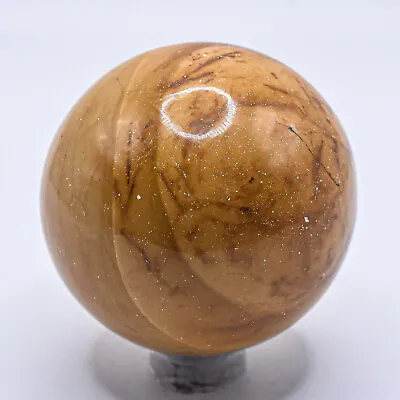 49mmOrange Yellow Mookaite Jasper Sphere Natural Crystal Polished Ball Australia • $23.96