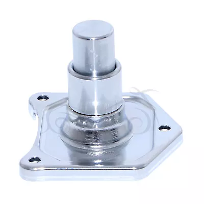 Chrome Solenoid Cover Starter Push Button For Harley Sportster Big Twin Dyna USA • $14.68