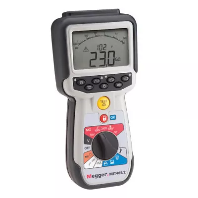 Megger MIT485/2 (1004-742) 50/100/250/500V Bluetooth Insulation Tester • $1635