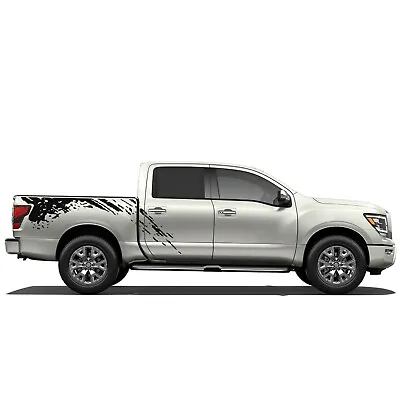 Bed Mud Splash Graphics Stickers Decal Compatible With Nissan Titan • $100