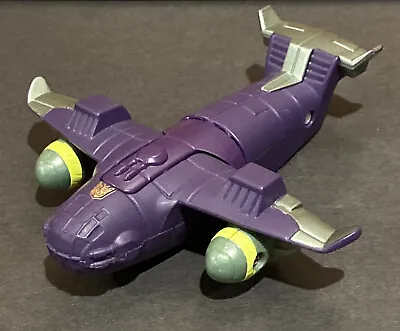 HASBRO 2008 Transformers McDonalds Happy Meal Toy LUGNUT Purple Plane Robot • $8.50