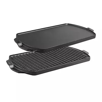 Seasoned Cast Iron Reversible Grill/Griddle • $31.41