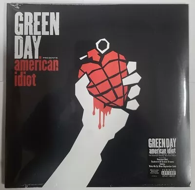 Green Day – American Idiot W Poster - 2 X LP Vinyl Records 12  - NEW Sealed • $40.95