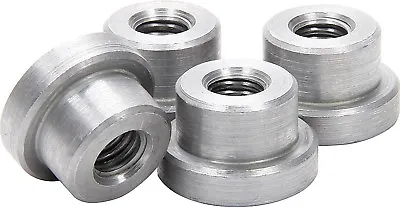Weld On Nuts 3/8 -16 Thread Threaded Nut Steel Chassis Mount Tab Pack Of 4 • $16.95