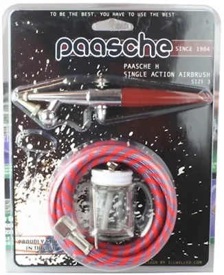 Paasche H#3 Airbrush Blister Pack Set P-H-CARD • £76.99