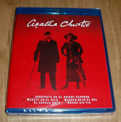 Agatha Christie Murder IN The Orient Express 5 Films Blu-Ray Sealed • $141.14