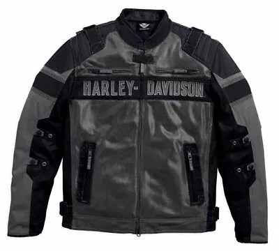 Harley-Davidson Codec Textile & Mesh Riding Jacket Black Mesh • $130