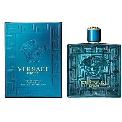 Versace Mens Cologne Eros Eau De Toilette EDT 6.7oz/200ml Spray • $119