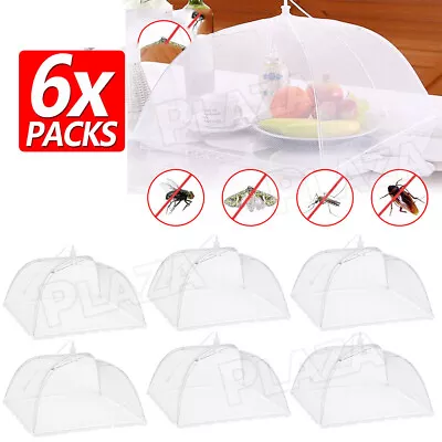 Pop Up Food Cover Protector Mesh Net Umbrella Collapsible BBQ Cover Fly 17 Inch • $12.99