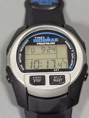 Retro Timex Ironman Fitness Mens Digital Quartz Alarm Chrono Watch~New Battery • $27.99