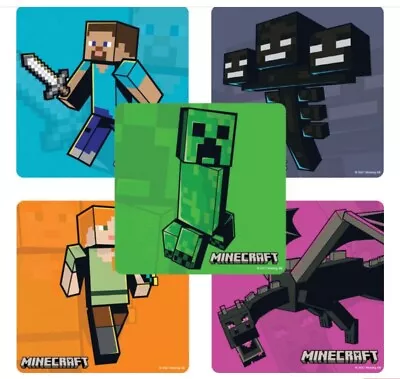 20 Minecraft Stickers Teacher Supply Rewards Party Favors #2 • $3.15