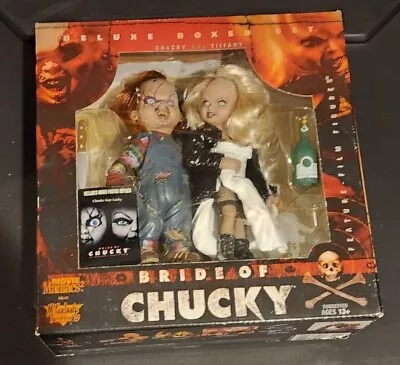 Mcfarlane Toys Movie Maniacs 2 Bride Of Chucky  Deluxe Boxed Set New  • $59.95