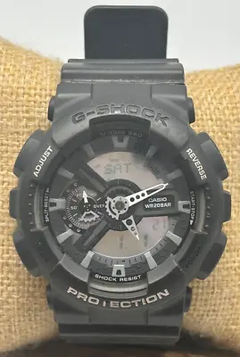 G-SHOCK CASIO WR20BAR GA-110C 5146 MEN'S QUARTZ WATCH 47.7mm 16.5mm LUG RUNS(AR) • $54.95