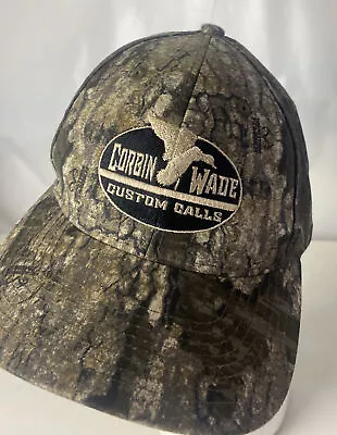 Corbin Wade Custom Calls Hat Cap Hunting Outdoors Camouflage Snapback Shooting • $15.28