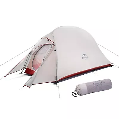 Naturehike Official Cloud Up 1 Tent Camping Tent Lightweight Hiking Tent For 1P • $139