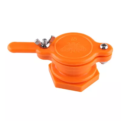 Plastic Bee Honey Tap Gate Valve Beekeeping Extractor Bottling Tool - Orange✈ • £6.55