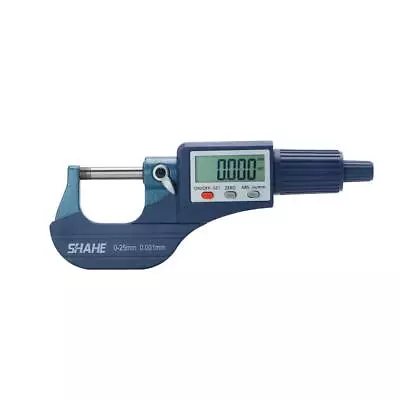 Digital Outside Micrometer 0-25mm /0-1 Metric & Inch 0.00005  (0.001mm) Res... • $47.37