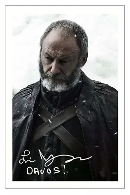 Liam Cunningham Signed Photo Print Autograph Game Of Thrones Davos Seaworth • £3.79