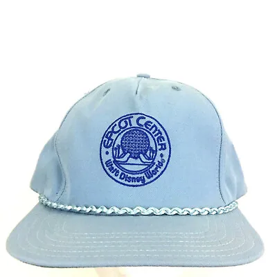 Vtg Epcot Center Walt Disney World Hat New Era Pro Model Snap Back Baseball Cap • $122.87