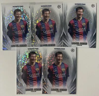 2023-24 Topps UEFA Lionel Messi Ultimate Stage FC Barcelona Lot 5 • $0.99