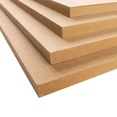 MDF Sheets Pre Cut - High Quality - Various Sizes 12mm & 18mm & 6mm Thickness  • £13.99