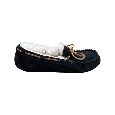 UGG Women's Dakota Slippers House Shoes Black 1107949 Moccasin  • $55.99