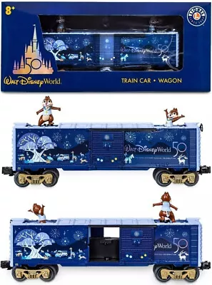 Walt Disney World 50th Anniversary Train Car By Lionel Chip 'n Dale Animal King • $98.89