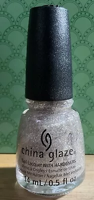 China Glaze  Nail Polish “ Ice & Bubbles “- 0.5 Fl Oz  #1770 New Shimmer Glitter • $6.50