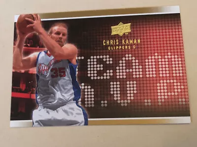 2008-09 Upper Deck Team MVPs Clippers Basketball Card #MVP12 Chris Kaman • $2.49