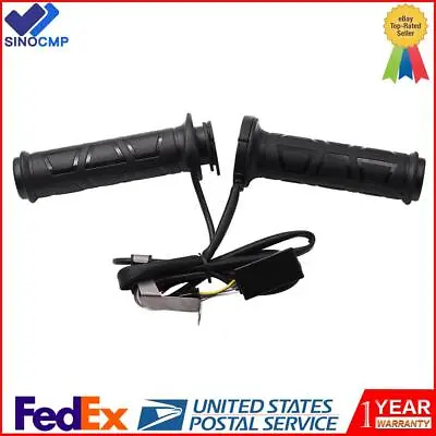 Heated Hand Grips 22mm 7/8 Inch Electric Hot Warm Handlebar For Motorcycle ATV • $14.47