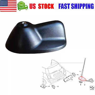 Roof Antenna Aerial Base Cover Big Type For Mini Hatchback R56 Cooper 2007-2013 • $36.59