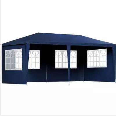 Instahut Gazebo 3x6 Outdoor Marquee Gazebos Wedding Party Camping Tent 6 Wall Pa • $191.99