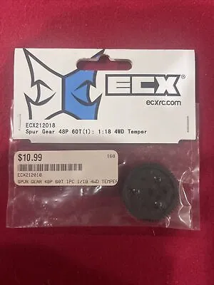 ECX ECX212018 Spur Gear 48P 60T(1): 1/18 4WD Temper • $8