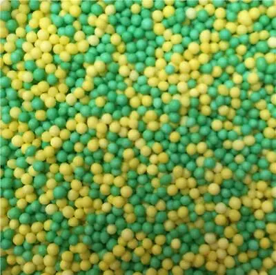 £1.99 • Buy Green & Yellow Matt 100s & 1000s Cupcake / Cake Decoration Sprinkles Toppers