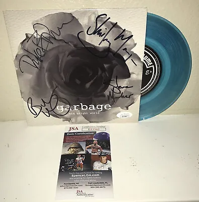 SIGNED X4 Garbage +COA Vinyl Butch Vig Shirley Manson Steve Marker Duke Erikson • $199.99