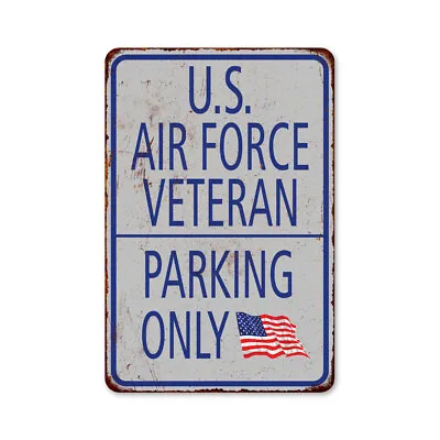 $20.95 • Buy U.S. Air Force Parking Only Military Police 8x12 Metal Sign 108120062007