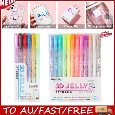 Brighten Up Handwriting 3D Glossy Jelly Ink Pen LO • $13.18