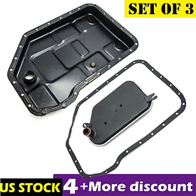 Fits For VW Passat Audi A4 A6 A8 Auto Transmission Oil Pan + Filter + Gasket Kit • $39.99