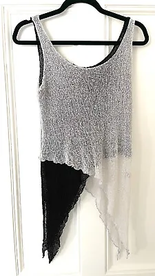 Sheer Sleeveless Knit Top - One Size • £3.99