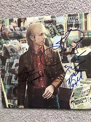 Tom Petty Signed Lp By 5 + Proof Coa!  Mike Campbell Stan Lynch Benmont Tench • $2999.99