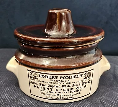 Vintage Abenakis Handcrafted Canada Lidded Jar Robert Pomeroy • $8
