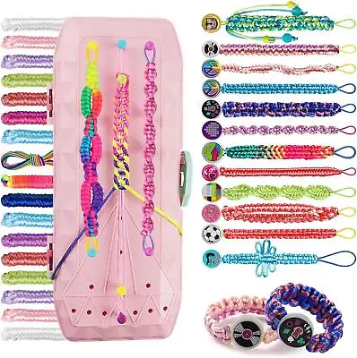 Friendship Bracelet Making Kit Toys For Girls Ages 7 8 9 10 11 12 Year Old • £15.99