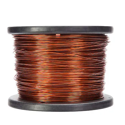 18 AWG Gauge Enameled Copper Magnet Wire 5.0 Lbs 996' Length 0.0428  200C Nat • $95.17