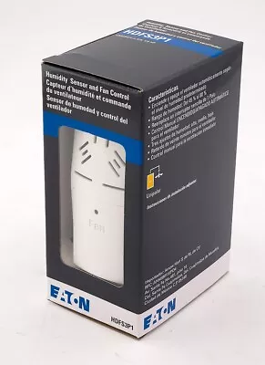 Eaton HDFS3P1-W-L Humidity Sensor And Fan Control 15 AMP 120 Volt White • $16.95