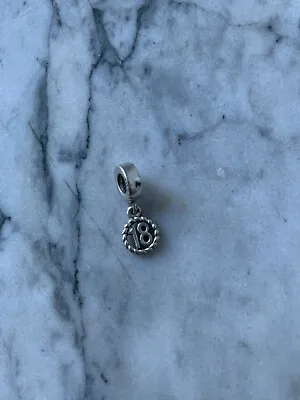$20 • Buy VARIETY Of GENUINE Retired PANDORA 2-Tone 925 S/Silver & 14 K Gold/Glass Charms