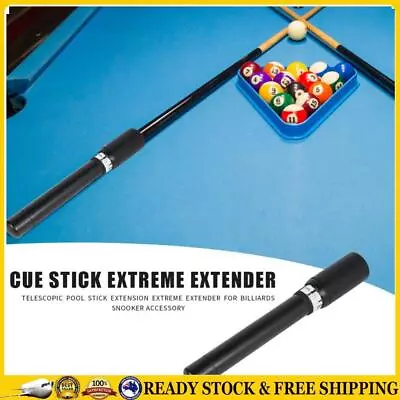 Golfs Cue Extender Plastic Pool Stick Extension For 9 Balls Billiards Cue *AU • $21.55