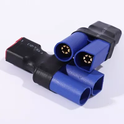 2 Pcs EC5 Male To Female Deans T-Plug Adapter Connector No Wire • $7.88