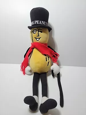 Vintage 1991 Mr. Peanut Plush Stuffed Doll With Cane 26  Planters Lifesavers Co. • $49.95