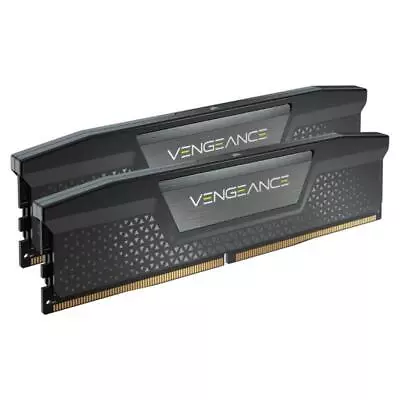 Corsair Vengeance 96GB (2x48GB) 5600MHz CL40 RGB LED Black DDR5 Desktop RAM • $529